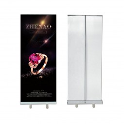 standard size of digital roll up banner with roll up banner stand