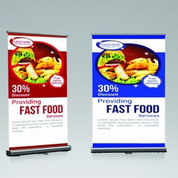 advertising pull up trade show displays double sided banners