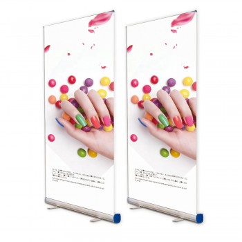 Single Side Retractable Display Stands Roll Up Banner