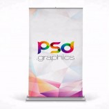 banner vertical personalizado con soporte roll up banner singapur mini pop up banner