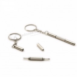 1PC Mini Multifunctional Combination Tool Screwdriver Key Chain Portable Utility Pocket Multi Tool Keychain Key Ring