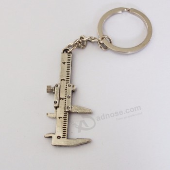 New fashion car key mini vernier caliper keychain car turbo personalized key chain wholesale