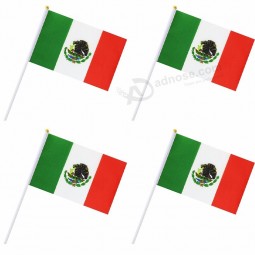 land stick vlaggen banners hand gehouden mexico nationale vlaggen