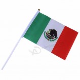 bandeira personalizada da onda da mão de méxico para anunciar