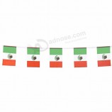 Fußball-Sport gestrickte Polyester-mexikanische Flagge