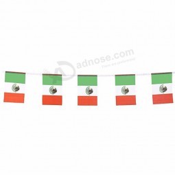 Football Sports knitted Polyester Mexican Bunting Flag
