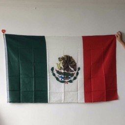 100% polyester 90 * 150cm nationale vlag van mexico