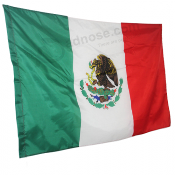 Bandeira mexicana bandeira de poliéster banner para decoração de festival ao ar livre flagge mexikos