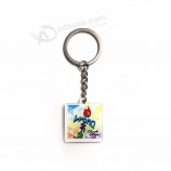 rectangle clear acrylic keychain clear acrylic photo keyring