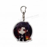 Eco-Friendly Anime Clear Acrylic Keychain