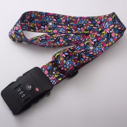 Cinturino per bagaglio tsa lock colorato personalizzato nuovo arrivo, cintura per bagaglio