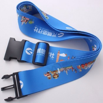 cintura per valigie stampata con motivo cartoon con fibbia rimovibile