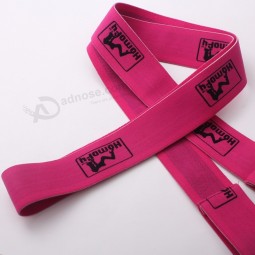 custom printed exercise resistance pilates band