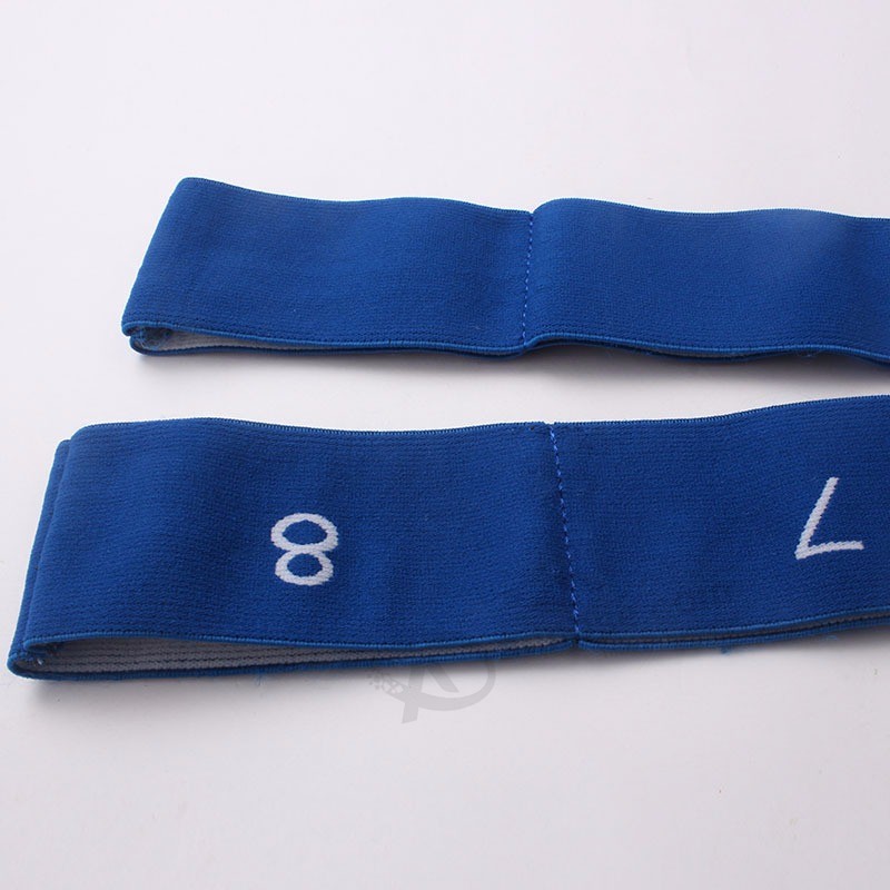 China high quality woven yoga strap, yoga elastic band, yoga stretch strap with customized logo