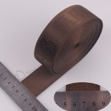 cinturino in tessuto di sicurezza jacquard con logo personalizzato in nylon resistente a buon mercato