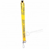 personalized custom printing logo polyester lanyards