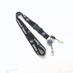 colorful customized ID retractable badge holder lanyards