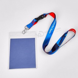 Polyester Sailling Boeing Roll Lanyard Kids Plastic Sleeve