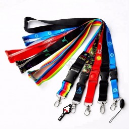 Released Dye Sublimation Printing Polyester Lanyard
