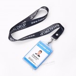 Spring Climbing Nepal Black wrist  Lanyard With Card Holder