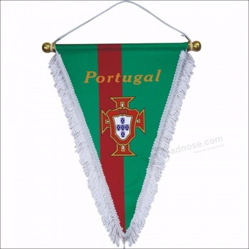 pennant custom printed on two layers