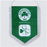 mini custom logo design soccer pennant