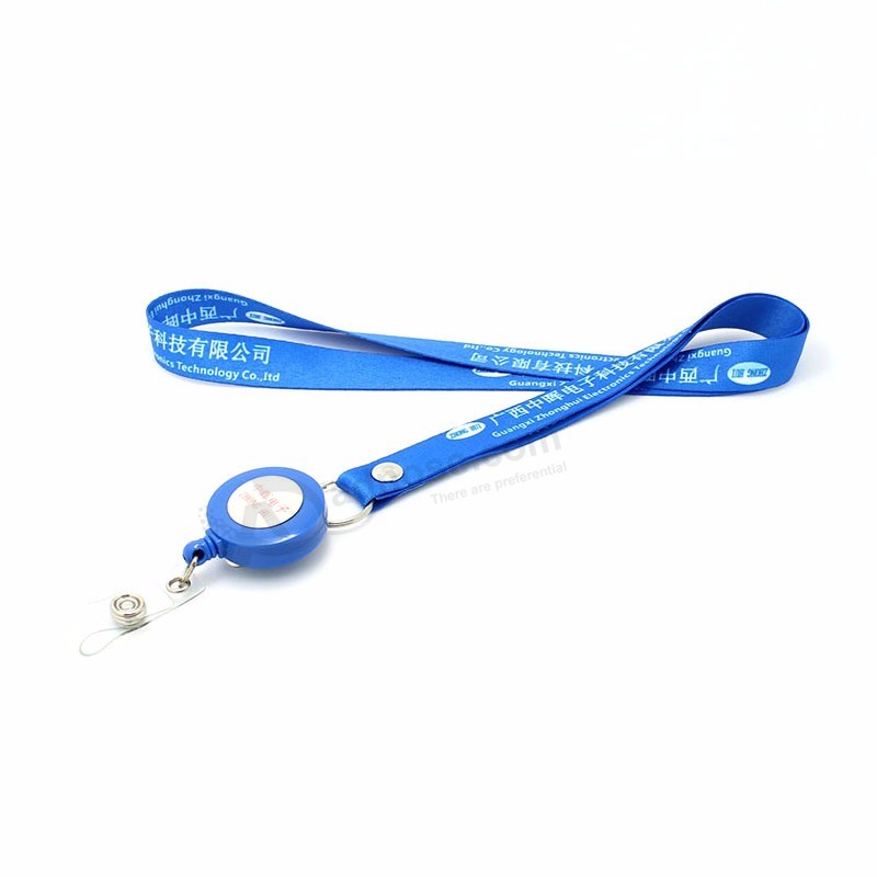 Wholesale factory Direct selling Made of polyester Materials Lanyard