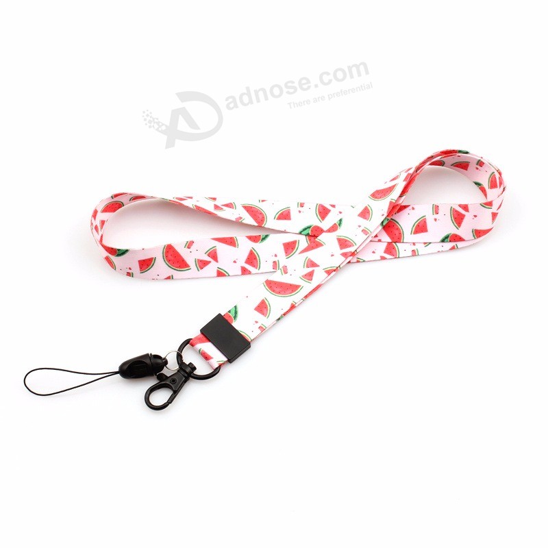 Eco-Friendly custom Sublimation polyester Country flag Lanyards Canada
