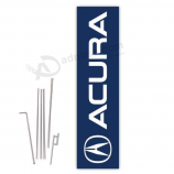 Advertising Acura wind flag Acura blade flags custom