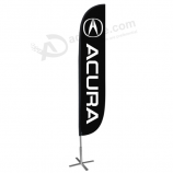 Digital gedruckte Werbung Acura Swooper Banner Fahnen