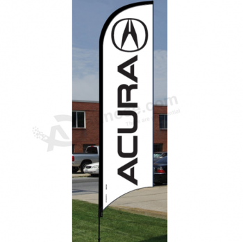 Fabrik Werbung Acura Träne Flagge Acura Beach Flags