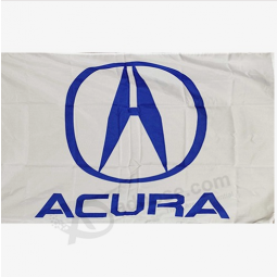 3X5FT Knitted Polyester Acura Flag for sale