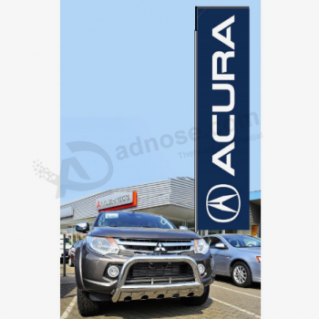 Acura exhibition swooper flag outdoor Acura flying flag