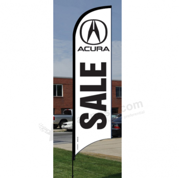 acura feather flag Kit with acura logo and 