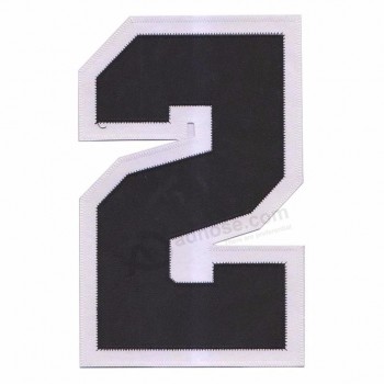 Namensapplikationen von Eishockeyspielern Logo Regiment Paar Abzeichen Stickerei Patch