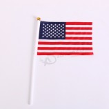 Bandeira de ondulação da mão personalizada americana de qualidade superior