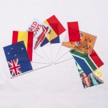 amerikanische Schnur Hand wehende Flagge, Mini Hand Pole Banner