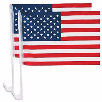 熱い販売の安い車の旗、アメリカ国旗車