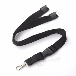 Hot Selling Attachments Polyester Textile Plain Lanyard