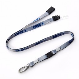 weibliche Lanyard Satin Airline Gurt Clip Unkraut gedruckt