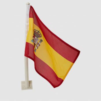 high quality spanish car window country flag