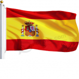 poliéster 3x5ft bandeira nacional do país espanhol da espanha