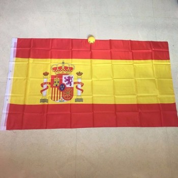 изготовленный на заказ флаг Испании 3 * 5ft любая знамя флага страны