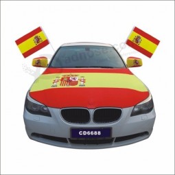 Copa del mundo bandera de españa Cubierta del capó del motor del coche Bandera del capó del coche