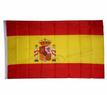aangepaste spaanse spanje vlag digitale sublimatie vlaggen