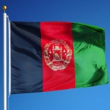 Bandeiras nacionais de tamanho padrão de 3x5 pés do afeganistão