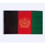 100% polyester Afghanistan country flag