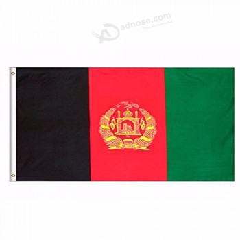 bandeira nacional do afeganistão bandeira feita sob encomenda do poliéster