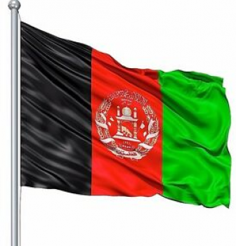 Großhandel Flagge Afghanistans digital gedruckte fliegende Afghanistan Nationalflaggen Banner