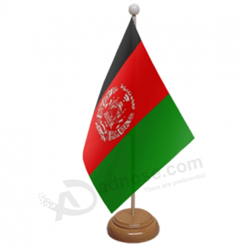 impressão de seda poliéster bandeira do país tabela do afeganistão